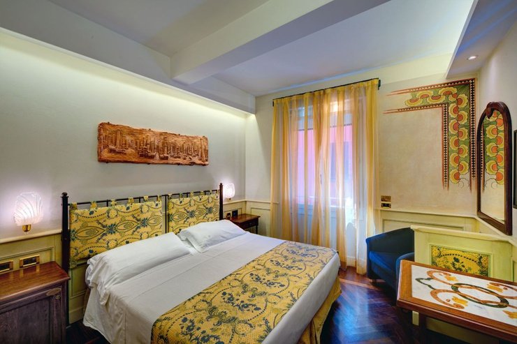 Classic double room art hotel commercianti bologna Classic double room art hotel commercianti bologna