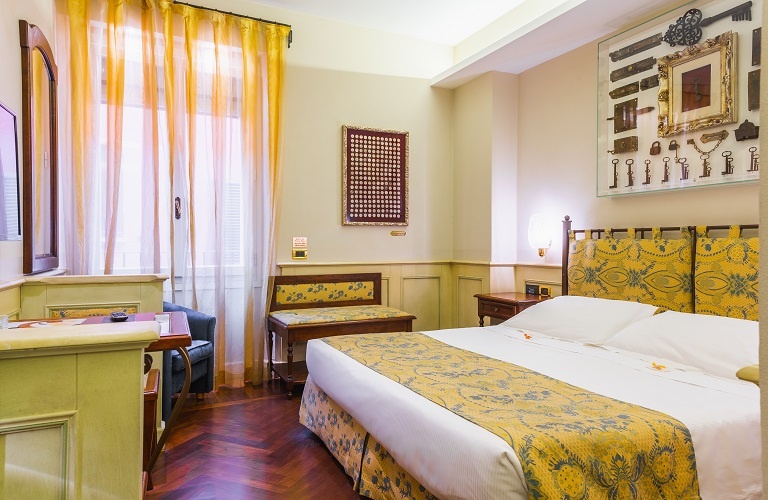 Classic double room  Art Hotel Commercianti Bologna