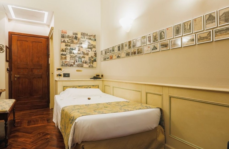 Single room  Art Hotel Commercianti Bologna