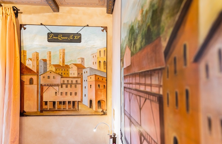 Deluxe double room with terrace  Art Hotel Commercianti Bologna