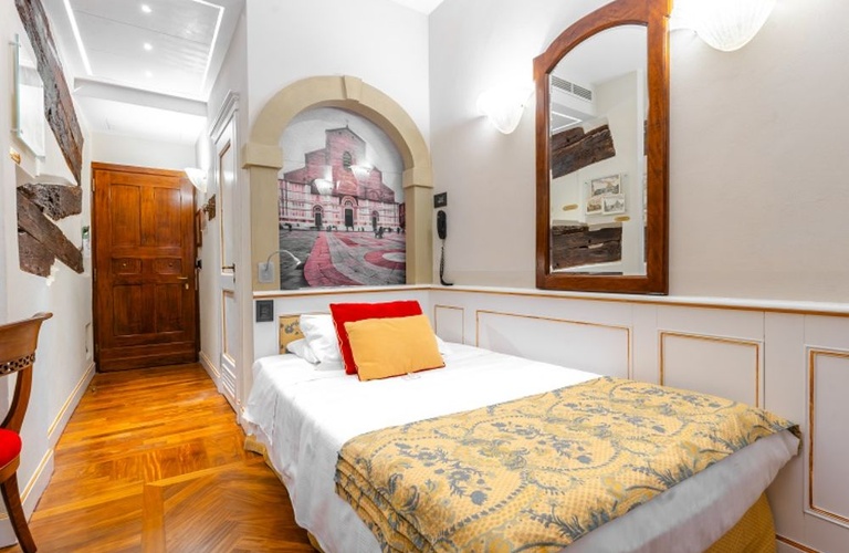 Single room  Art Hotel Commercianti Bologna