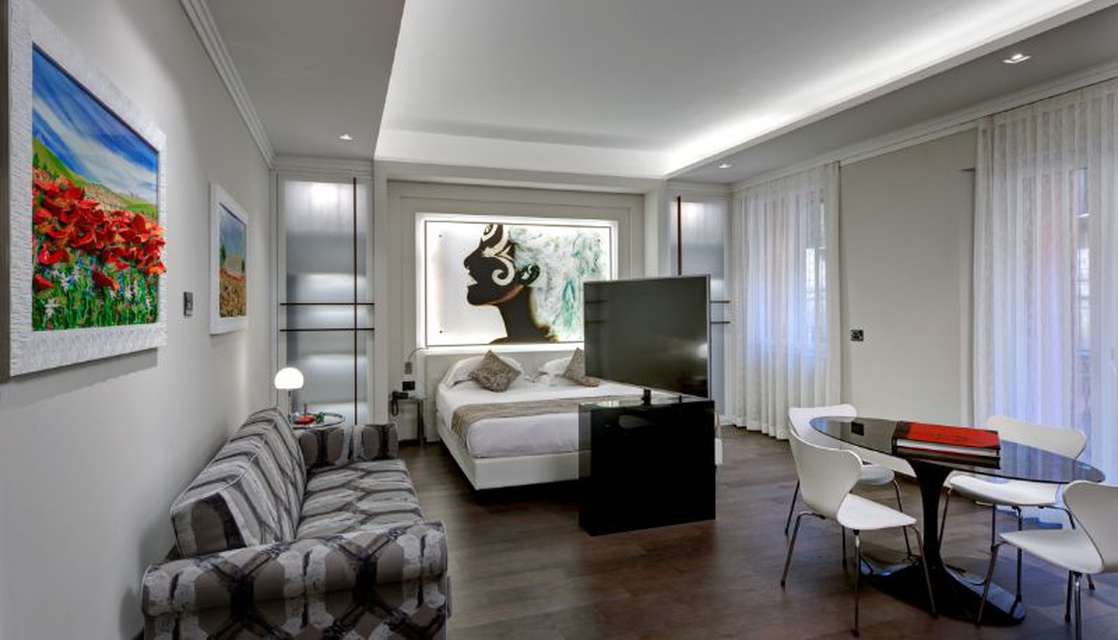 Luxury apartments  Art Hotel Commercianti Bologna