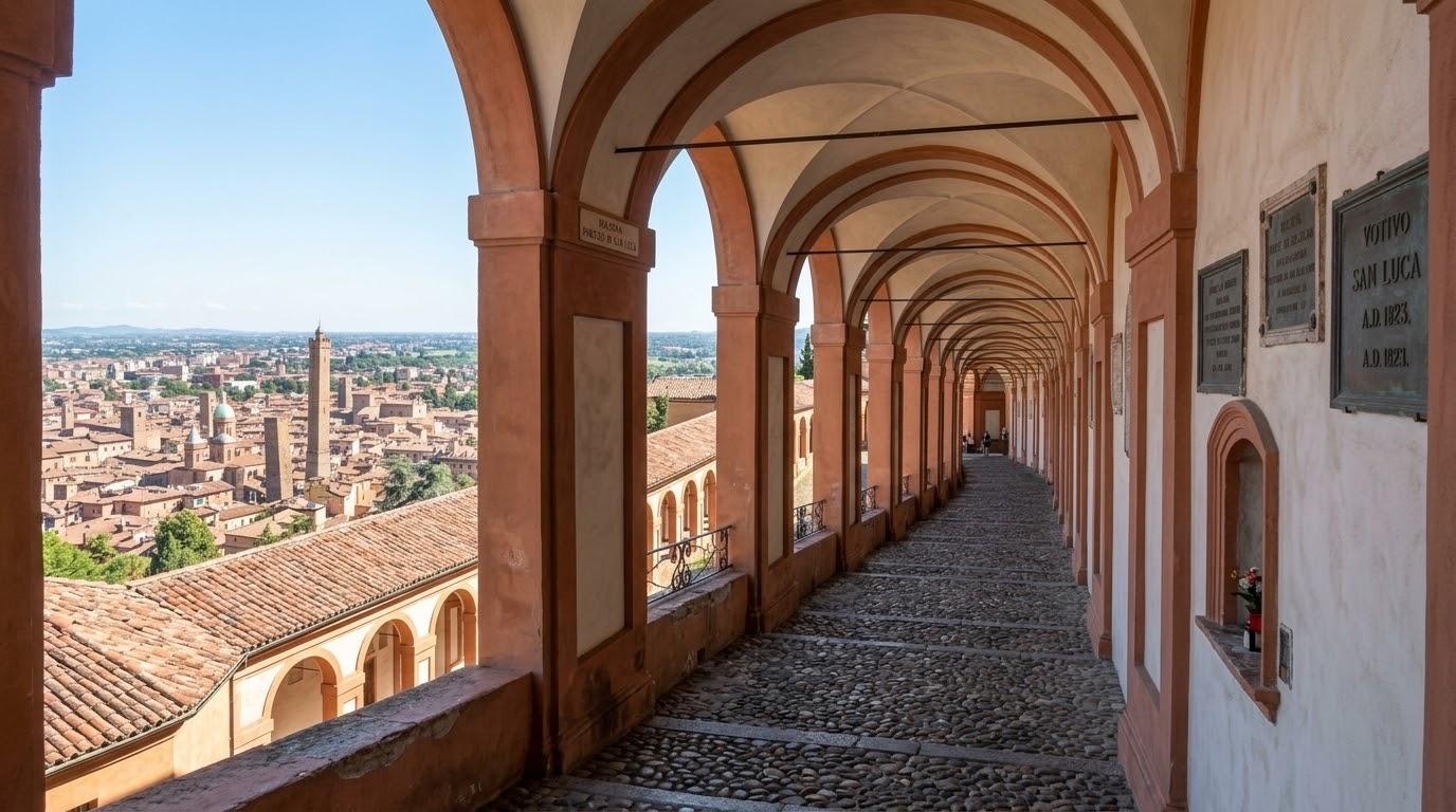SAN LUCA THE BOLOGNESE WALK AMIDST PORTICOES Art Hotel Commercianti Bologna SAN LUCA THE BOLOGNESE WALK AMIDST PORTICOES Art Hotel Commercianti Bologna